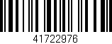 Código de barras (EAN, GTIN, SKU, ISBN): '41722976'