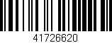 Código de barras (EAN, GTIN, SKU, ISBN): '41726620'