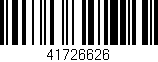 Código de barras (EAN, GTIN, SKU, ISBN): '41726626'