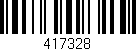 Código de barras (EAN, GTIN, SKU, ISBN): '417328'