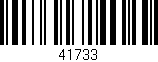 Código de barras (EAN, GTIN, SKU, ISBN): '41733'