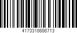 Código de barras (EAN, GTIN, SKU, ISBN): '4173318886713'
