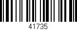 Código de barras (EAN, GTIN, SKU, ISBN): '41735'