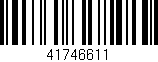 Código de barras (EAN, GTIN, SKU, ISBN): '41746611'