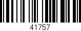 Código de barras (EAN, GTIN, SKU, ISBN): '41757'