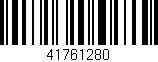 Código de barras (EAN, GTIN, SKU, ISBN): '41761280'