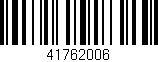 Código de barras (EAN, GTIN, SKU, ISBN): '41762006'