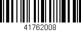 Código de barras (EAN, GTIN, SKU, ISBN): '41762008'