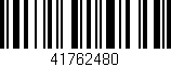Código de barras (EAN, GTIN, SKU, ISBN): '41762480'