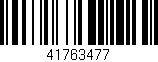 Código de barras (EAN, GTIN, SKU, ISBN): '41763477'