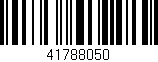 Código de barras (EAN, GTIN, SKU, ISBN): '41788050'