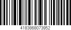 Código de barras (EAN, GTIN, SKU, ISBN): '4183868073952'