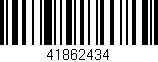 Código de barras (EAN, GTIN, SKU, ISBN): '41862434'