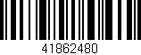 Código de barras (EAN, GTIN, SKU, ISBN): '41862480'