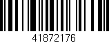 Código de barras (EAN, GTIN, SKU, ISBN): '41872176'