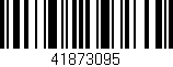 Código de barras (EAN, GTIN, SKU, ISBN): '41873095'
