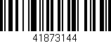 Código de barras (EAN, GTIN, SKU, ISBN): '41873144'