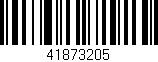 Código de barras (EAN, GTIN, SKU, ISBN): '41873205'