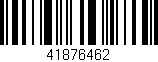 Código de barras (EAN, GTIN, SKU, ISBN): '41876462'