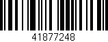 Código de barras (EAN, GTIN, SKU, ISBN): '41877248'