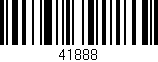 Código de barras (EAN, GTIN, SKU, ISBN): '41888'