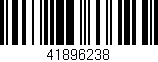 Código de barras (EAN, GTIN, SKU, ISBN): '41896238'