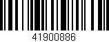 Código de barras (EAN, GTIN, SKU, ISBN): '41900886'