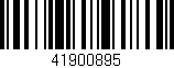 Código de barras (EAN, GTIN, SKU, ISBN): '41900895'