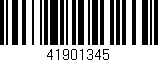 Código de barras (EAN, GTIN, SKU, ISBN): '41901345'