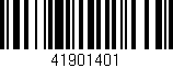 Código de barras (EAN, GTIN, SKU, ISBN): '41901401'