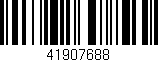 Código de barras (EAN, GTIN, SKU, ISBN): '41907688'