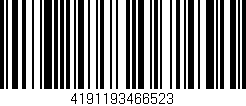 Código de barras (EAN, GTIN, SKU, ISBN): '4191193466523'