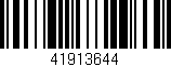 Código de barras (EAN, GTIN, SKU, ISBN): '41913644'