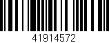 Código de barras (EAN, GTIN, SKU, ISBN): '41914572'