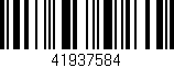 Código de barras (EAN, GTIN, SKU, ISBN): '41937584'