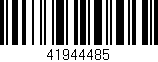 Código de barras (EAN, GTIN, SKU, ISBN): '41944485'