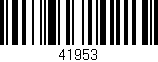 Código de barras (EAN, GTIN, SKU, ISBN): '41953'