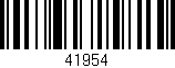 Código de barras (EAN, GTIN, SKU, ISBN): '41954'