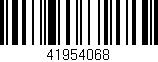 Código de barras (EAN, GTIN, SKU, ISBN): '41954068'