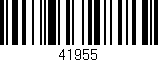 Código de barras (EAN, GTIN, SKU, ISBN): '41955'