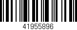 Código de barras (EAN, GTIN, SKU, ISBN): '41955896'