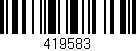 Código de barras (EAN, GTIN, SKU, ISBN): '419583'