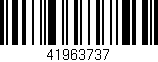 Código de barras (EAN, GTIN, SKU, ISBN): '41963737'