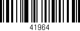 Código de barras (EAN, GTIN, SKU, ISBN): '41964'