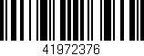 Código de barras (EAN, GTIN, SKU, ISBN): '41972376'