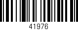 Código de barras (EAN, GTIN, SKU, ISBN): '41976'
