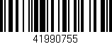 Código de barras (EAN, GTIN, SKU, ISBN): '41990755'