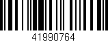 Código de barras (EAN, GTIN, SKU, ISBN): '41990764'