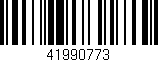 Código de barras (EAN, GTIN, SKU, ISBN): '41990773'