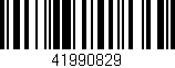 Código de barras (EAN, GTIN, SKU, ISBN): '41990829'